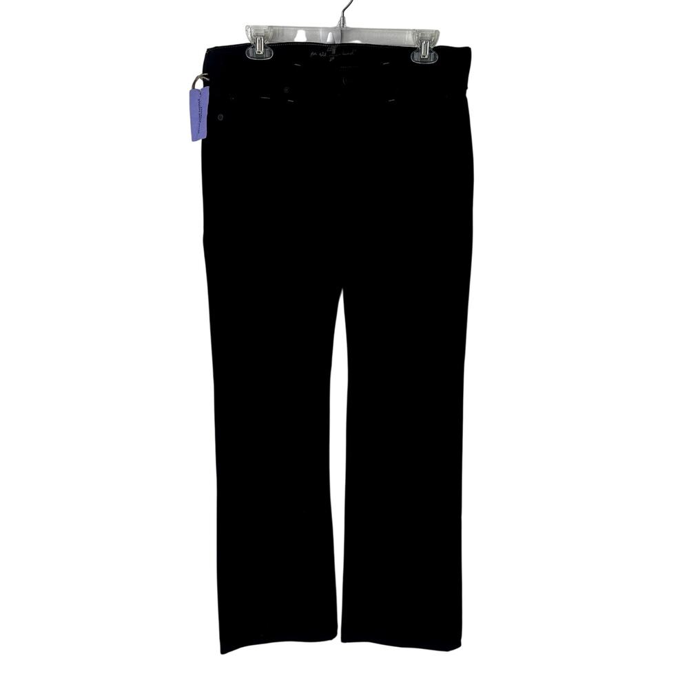 7 For All Mankind Trouser Jeans Size 32/14 Dark Wash Denim Wide Leg NWT Vintage
